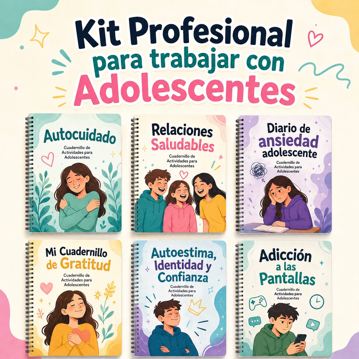 Portada del Kit Profesional para Adolescentes